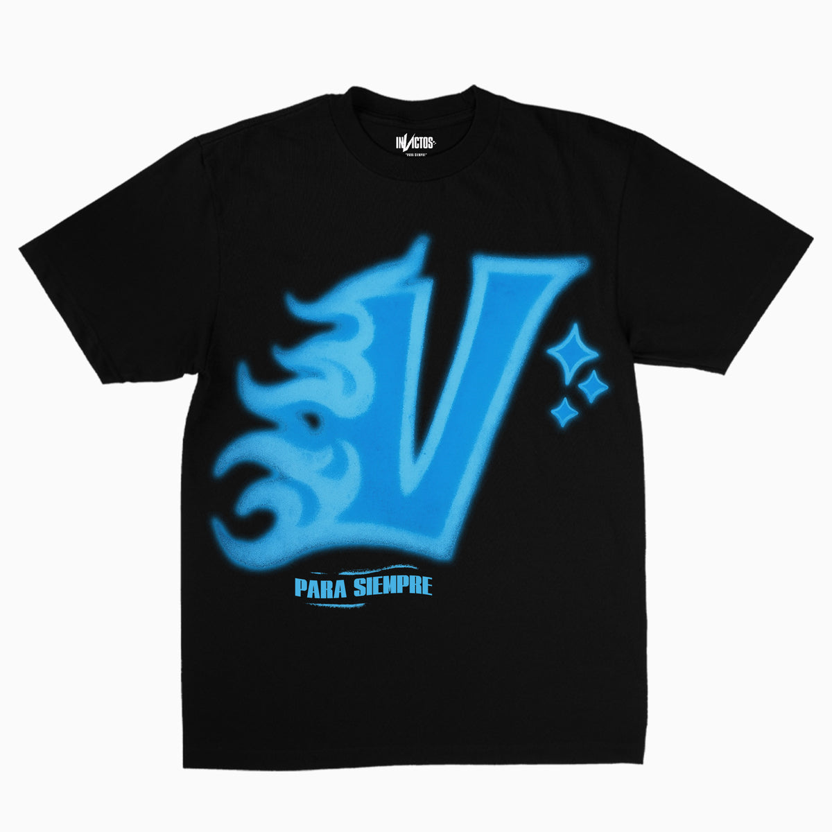 INVICTOS HEATWAVE BLACK TEE